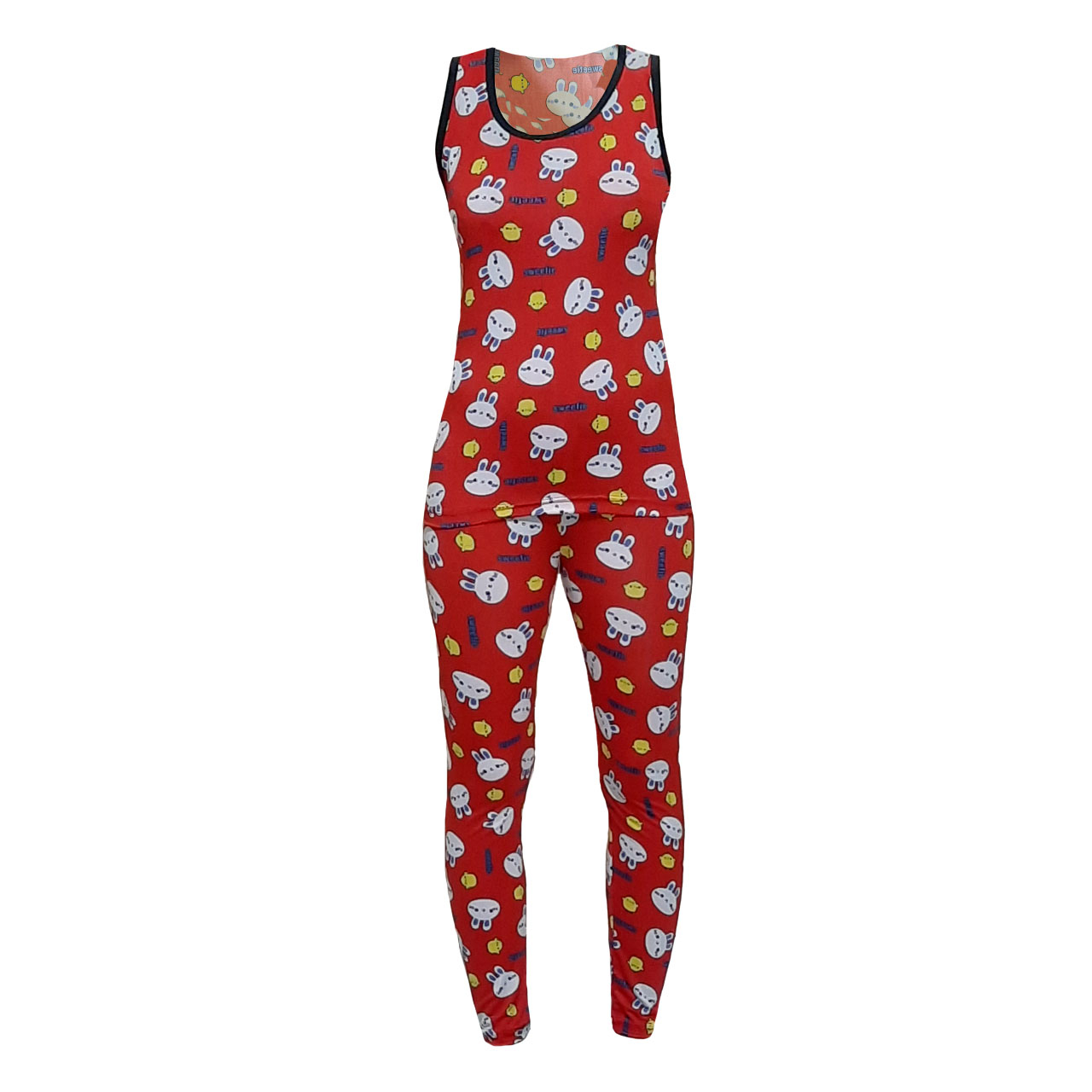   ست تاپ و لگینگ ورزشی زنانه کد nksktf103