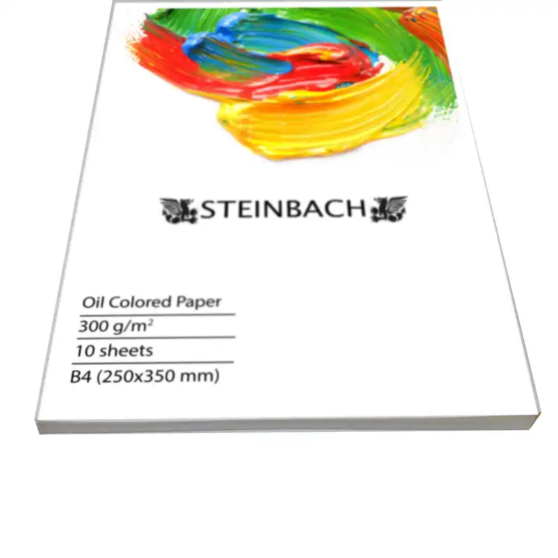 مقوا رنگ روغن اشتنباخ مدل 300B4 سایز 25x35 سانتی متر بسته 10 عددی