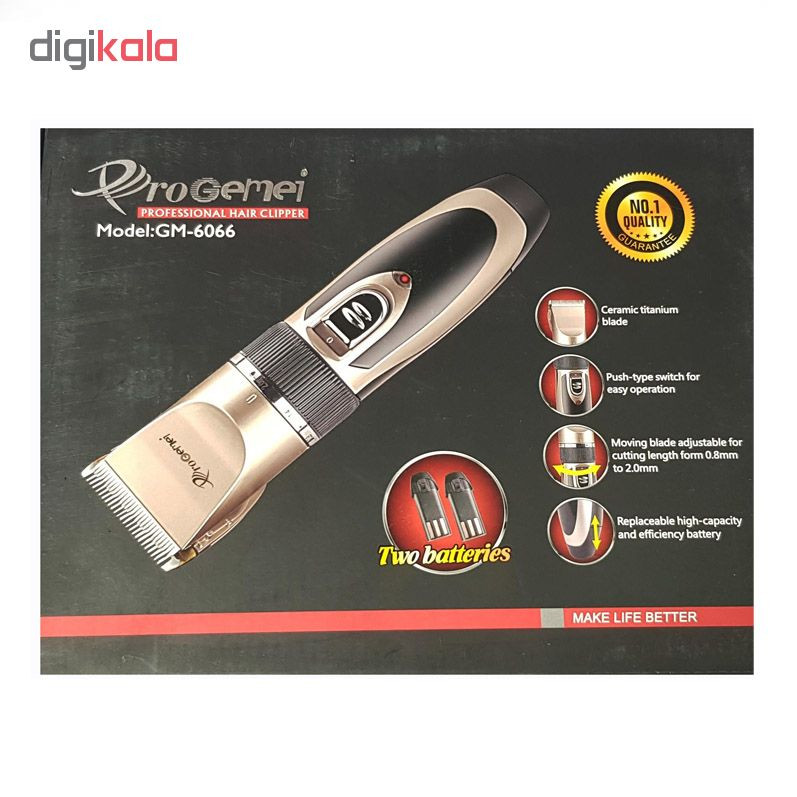ماشین اصلاح موی سر مدل GM-6066