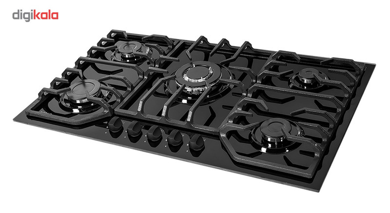 اجاق گاز صفحه ای درسا مدل هامون پنج شعله