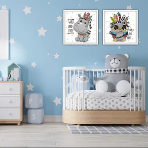 استیکر و تابلو کودک و نوزاد مدل N-102 مجموعه 2 عددی