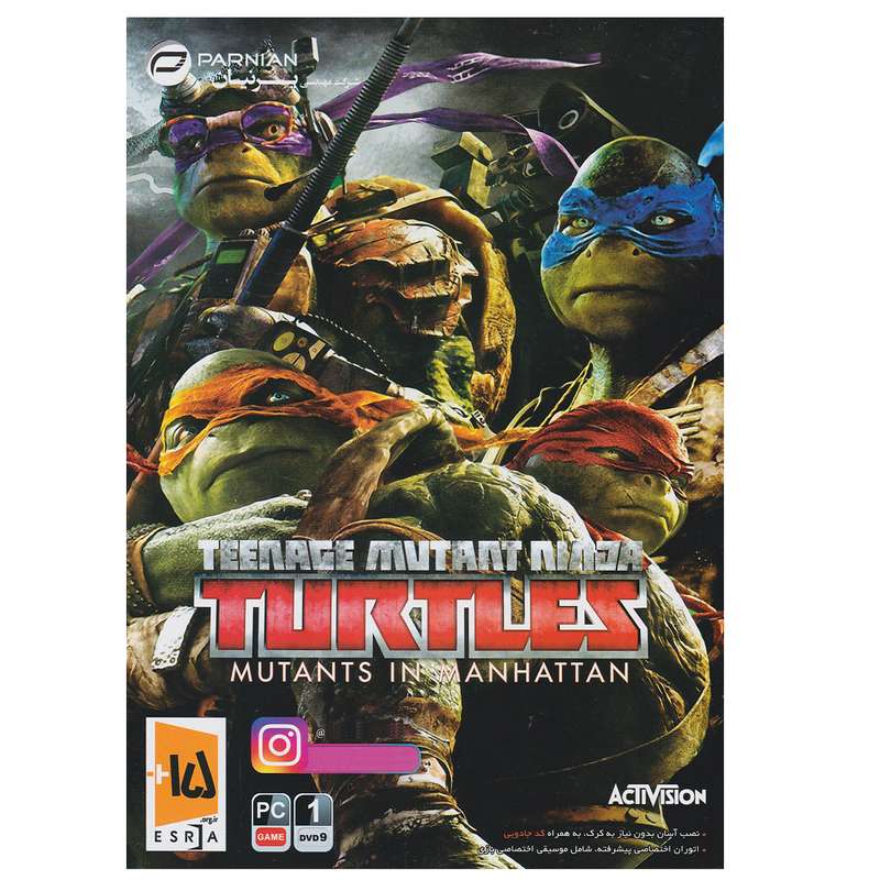 بازی Teenage Mutant Ninja Turtles Mutants in Manhattan نشر پرنیان
