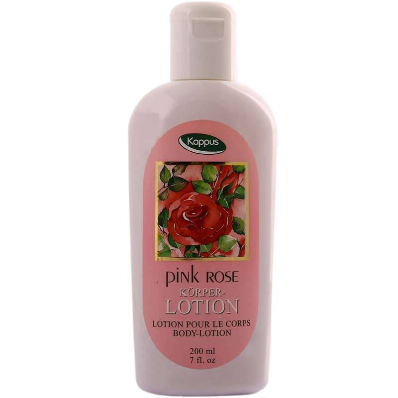لوسیون بدن کاپوس مدل Pink Rose حجم 200 میلی لیتر
