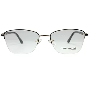 فریم عینک طبی نیم فریم زنانه گلکسی مدل 2051 مناسب برای انواع فرم صورت