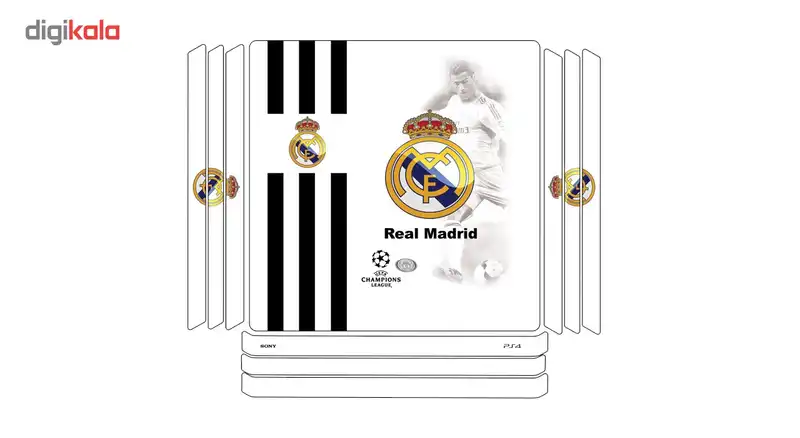 برچسب افقی پلی استیشن 4 پرو گراسیپا طرح رئال