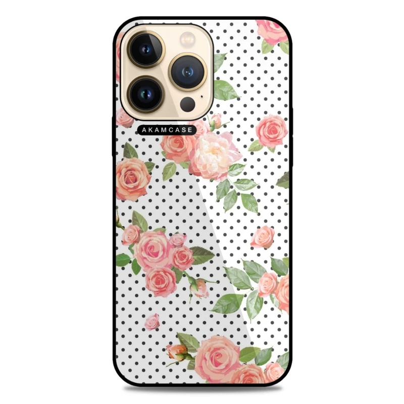 کاور آکام مدل AMC-WA13PRO-FLOWERS5 مناسب برای گوشی موبایل اپل iPhone 13 Pro