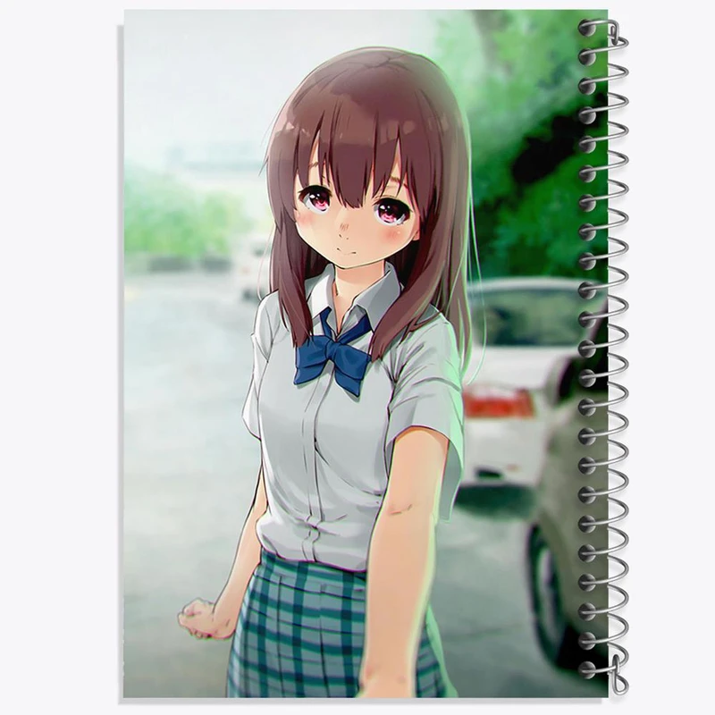 دفتر نت موسیقی 50 برگ خندالو مدل شوکو نیشیمیا انیمه سایلنت ویس A Silent Voice کد 15776