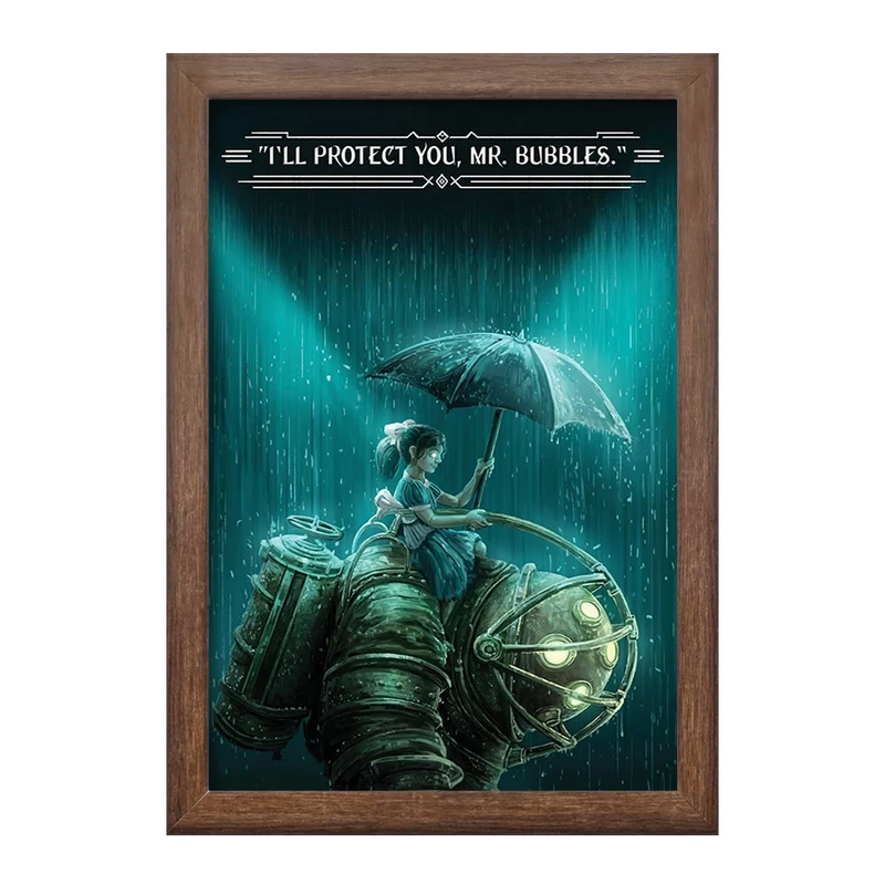 تابلو خندالو طرح بازی بایوشاک (Bioshock) کد 31364