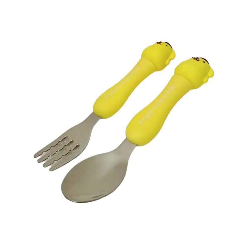 قاشق و چنگال کودک مدل شیر