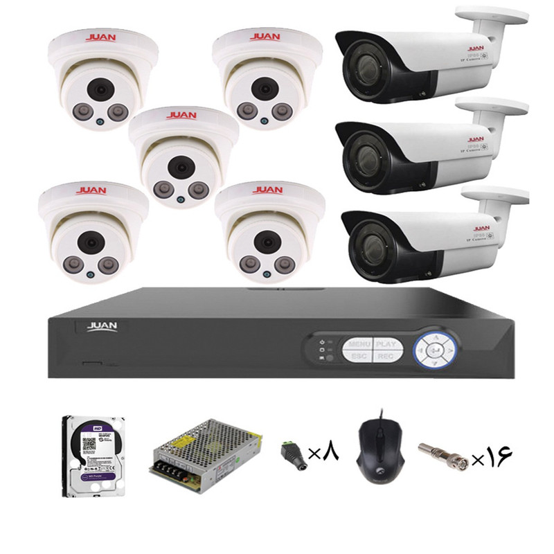 سیستم امنیتی ژوان مدل JA-5HD3HZ5104