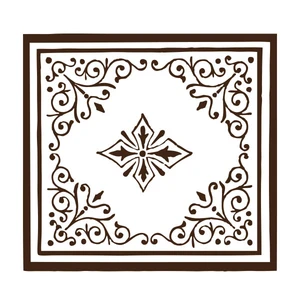 تایل سقفی دکوپیک کد FC1319 سایز 60×60 سانتی متر
