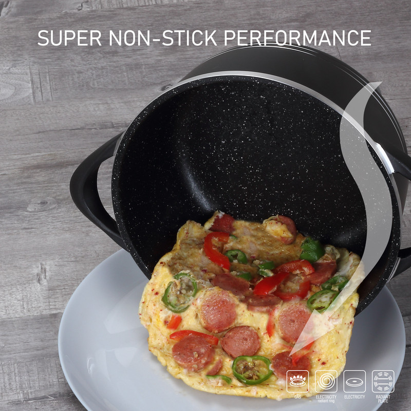 قابلمه ام جی اس سری ایتالیا مدل B سایز 20