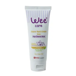 کرم ضد سوختگی پای کودک وی کر مدل Zinc Oxide 10% مقدار 75 گرم