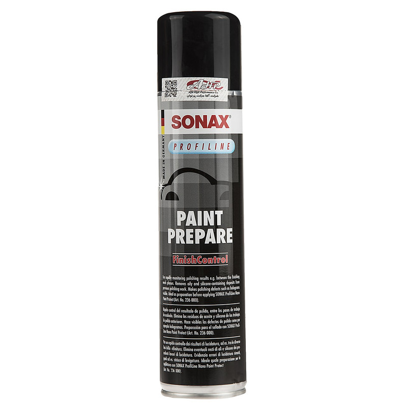 تمیز کننده و آماده ساز رنگ سوناکس سری Profiline مدل Paint Prepare حجم 400 میلی‌ لیتر