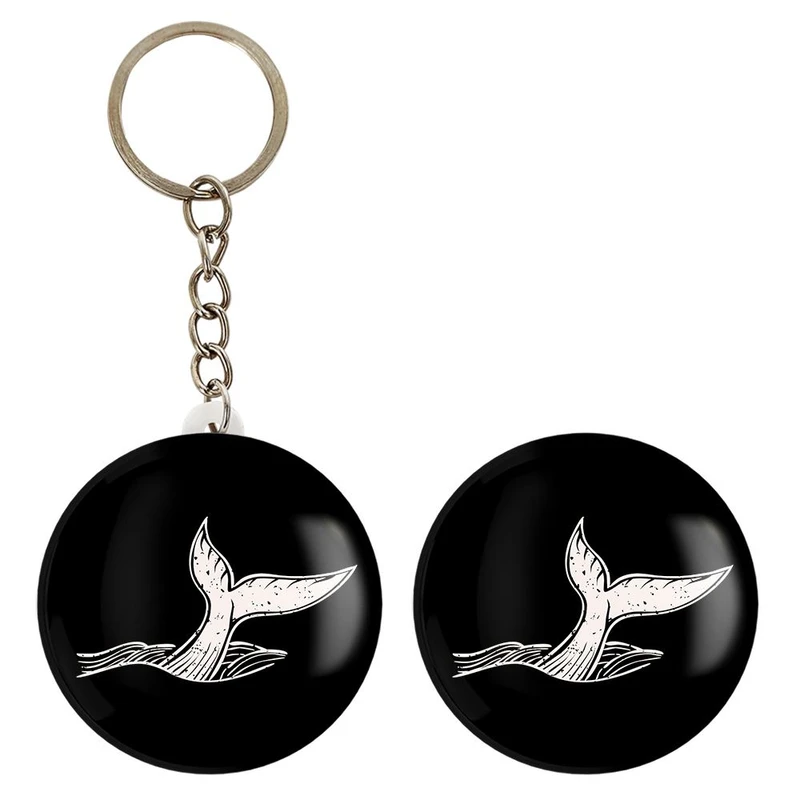 پیکسل خندالو مدل وال نهنگ کد 29499 به همراه جاکلیدی