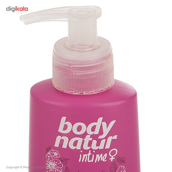 ژل بهداشتی ملایم بانوان بادی ناتور مدل Gentle Wash حجم 200 میلی لیتر