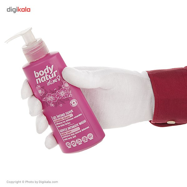 ژل بهداشتی ملایم بانوان بادی ناتور مدل Gentle Wash حجم 200 میلی لیتر