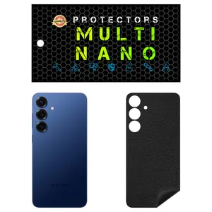 Multi Nano X-F1L Model Leather Rear Skin For Samsung Galaxy S25 Plus Mobile Phone