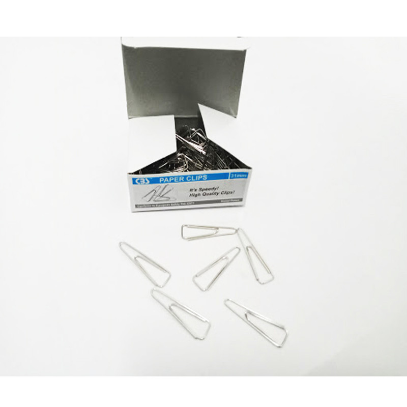 گیره کاغذ سی بی اس مدل کلیپس آفیس کد31mm بسته 200 عددی