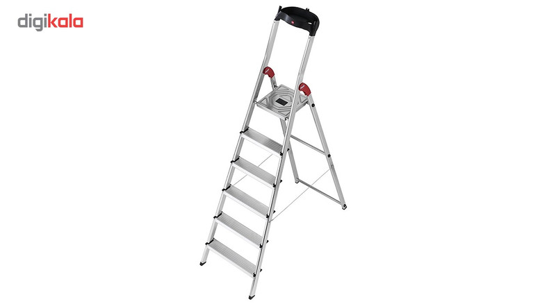 نردبان شش پله هایلو مدل L60-8160601 نردبان شش پله هایلو مدل L60-8160601