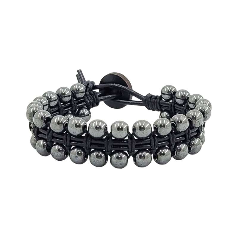 دستبند مردانه ذاریات مدل خاکستر کد Z-M.CH592