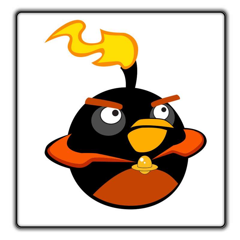 زیر لیوانی مدل Angry Birds کد 005