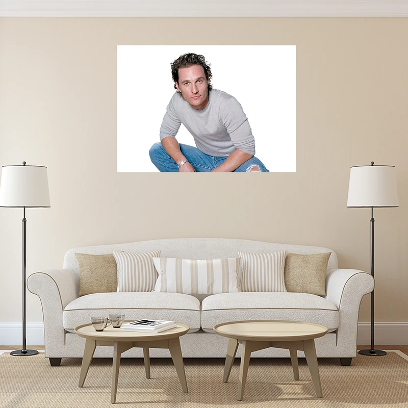 پوستر طرح متیو مک کانهی کد 1190 -Matthew McConaughey