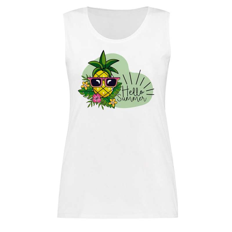 تاپ زنانه مدل summer کد J71 رنگ سفید