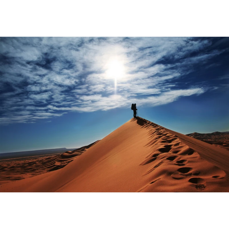 تابلو شاسی مدل کویر و تپه و آسمان T7055