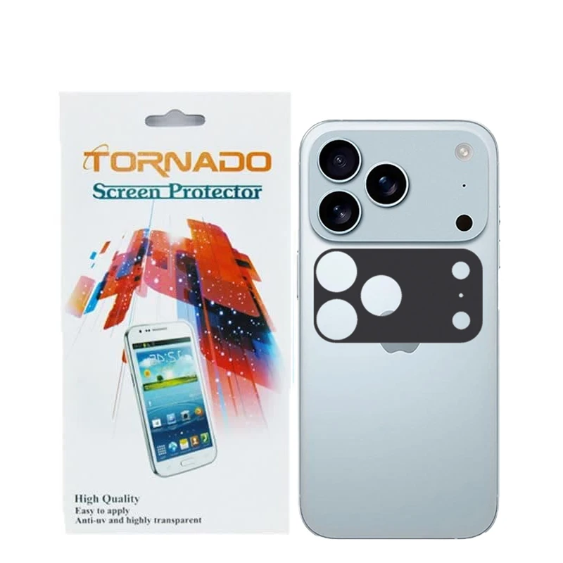 محافظ لنز دوربین تورنادو مدل قابدار مناسب برای گوشی موبایل اپل iPhone 17 Pro Max