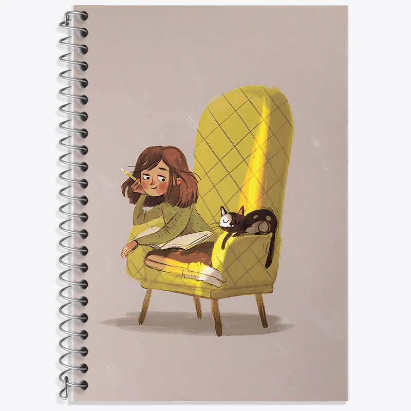 دفتر نت موسیقی 50 برگ خندالو طرح دخترانه کد F7667