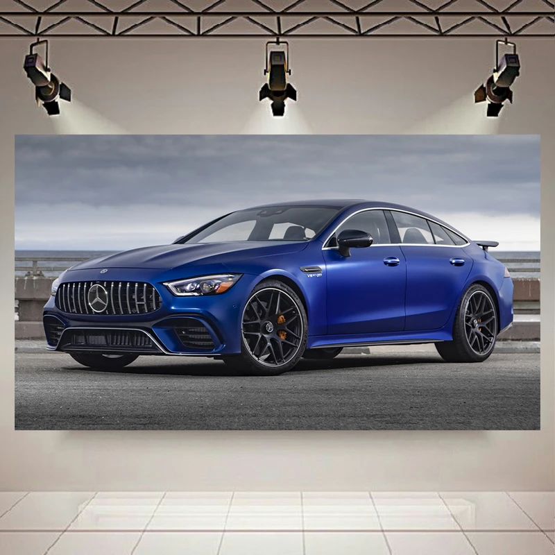 تابلو بوم طرح ماشین مدل مرسدس AMG GT کد AR8520