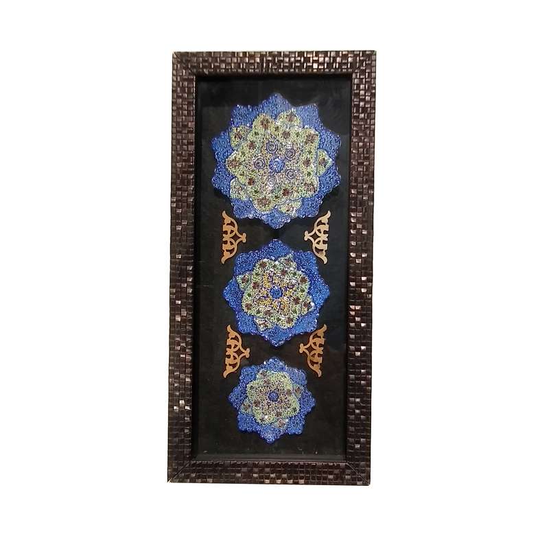 تابلو میناکاری مدل گل کد 5501