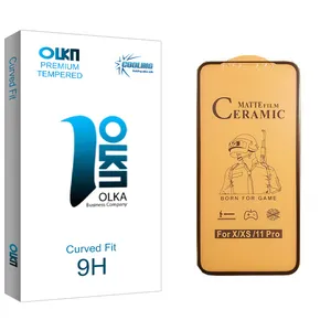 Cooling Olka glass Ceramics Screen Protector For Apple اپل iPhone X