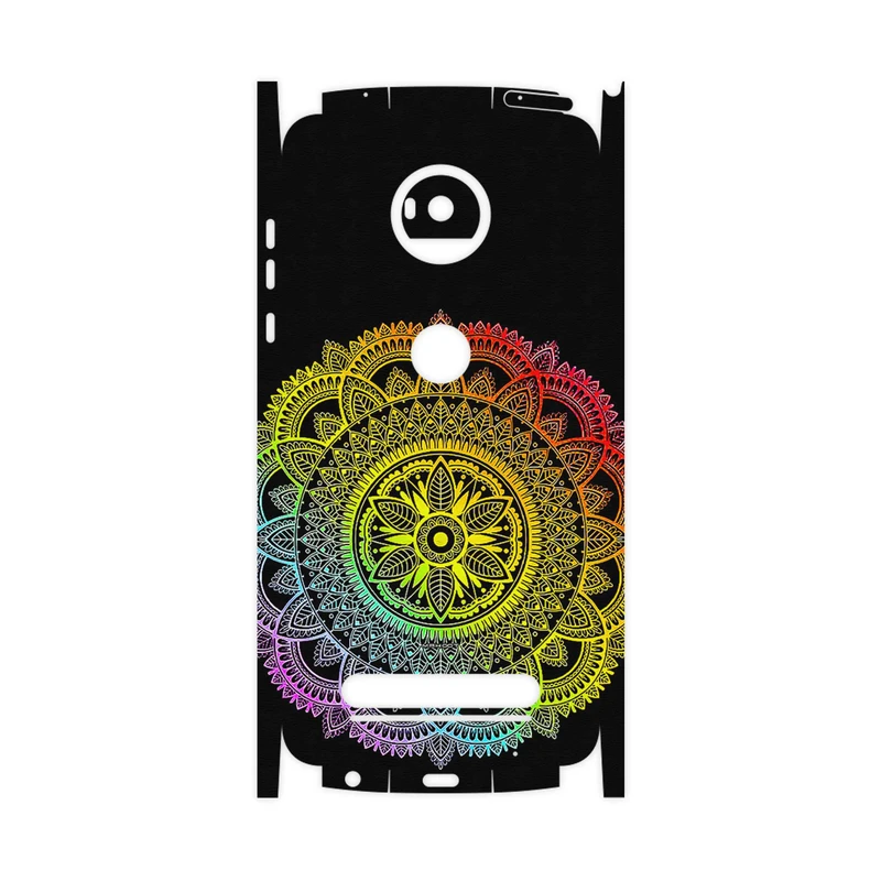 برچسب پوششی ماهوت مدل Mandala Design 4-FullSkin مناسب برای گوشی موبایل موتورولا Moto Z2 Play