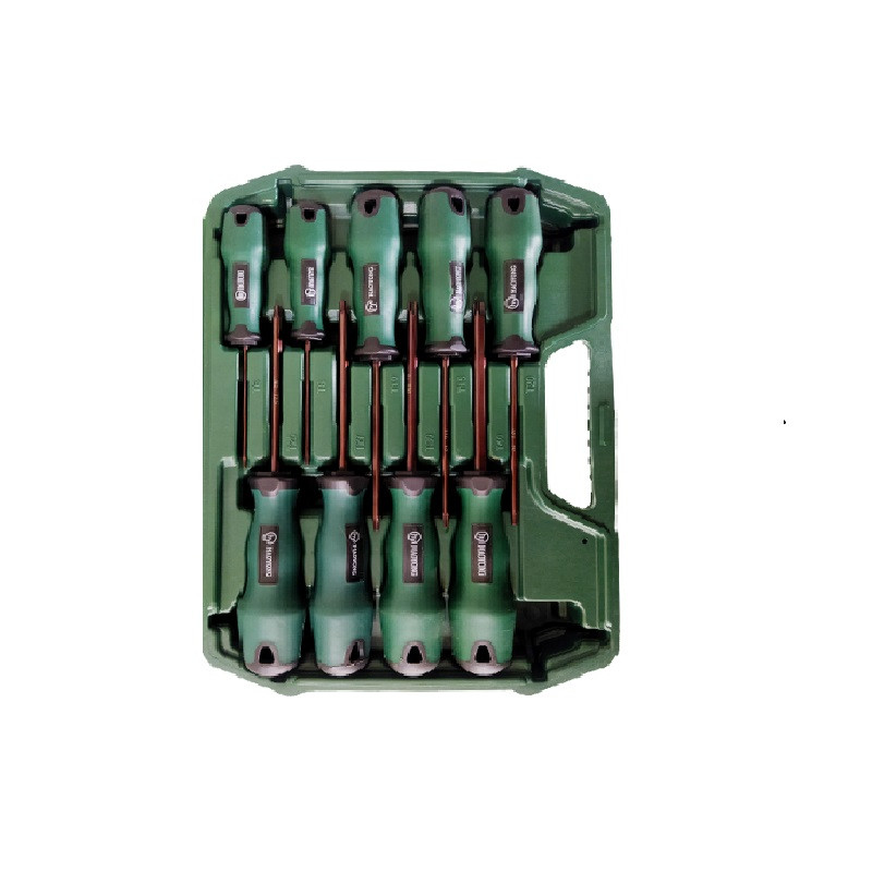 پیچ گوشتی ستاره ای هویونگ مدل TPX-09 مجموعه 9 عددی پیچ گوشتی ستاره ای هویونگ مدل TPX-09 مجموعه 9 عددی