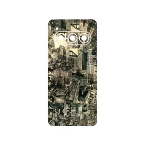 MAHOOT Collage of Skyscraper Cover Sticker for Daria Bond II 5G