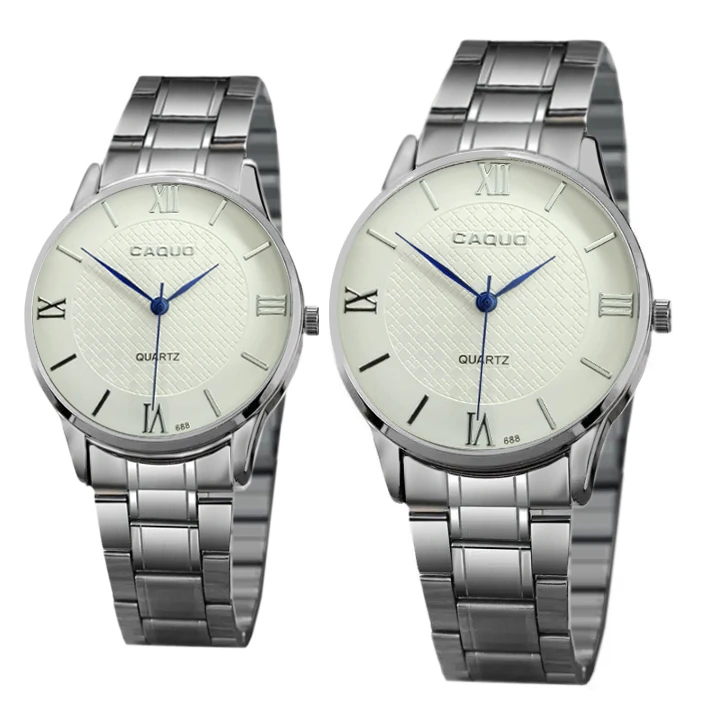 ست ساعت مچی زنانه و مردانه کاکیو مدل کلاسیک کژوال کد ca-u-sf1