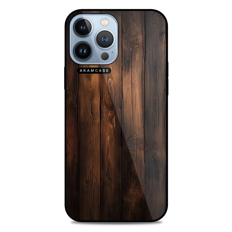 کاور آکام مدل AMC-WA13PROMAX-WOOD-23 مناسب برای گوشی موبایل اپل iPhone 13 Pro Max