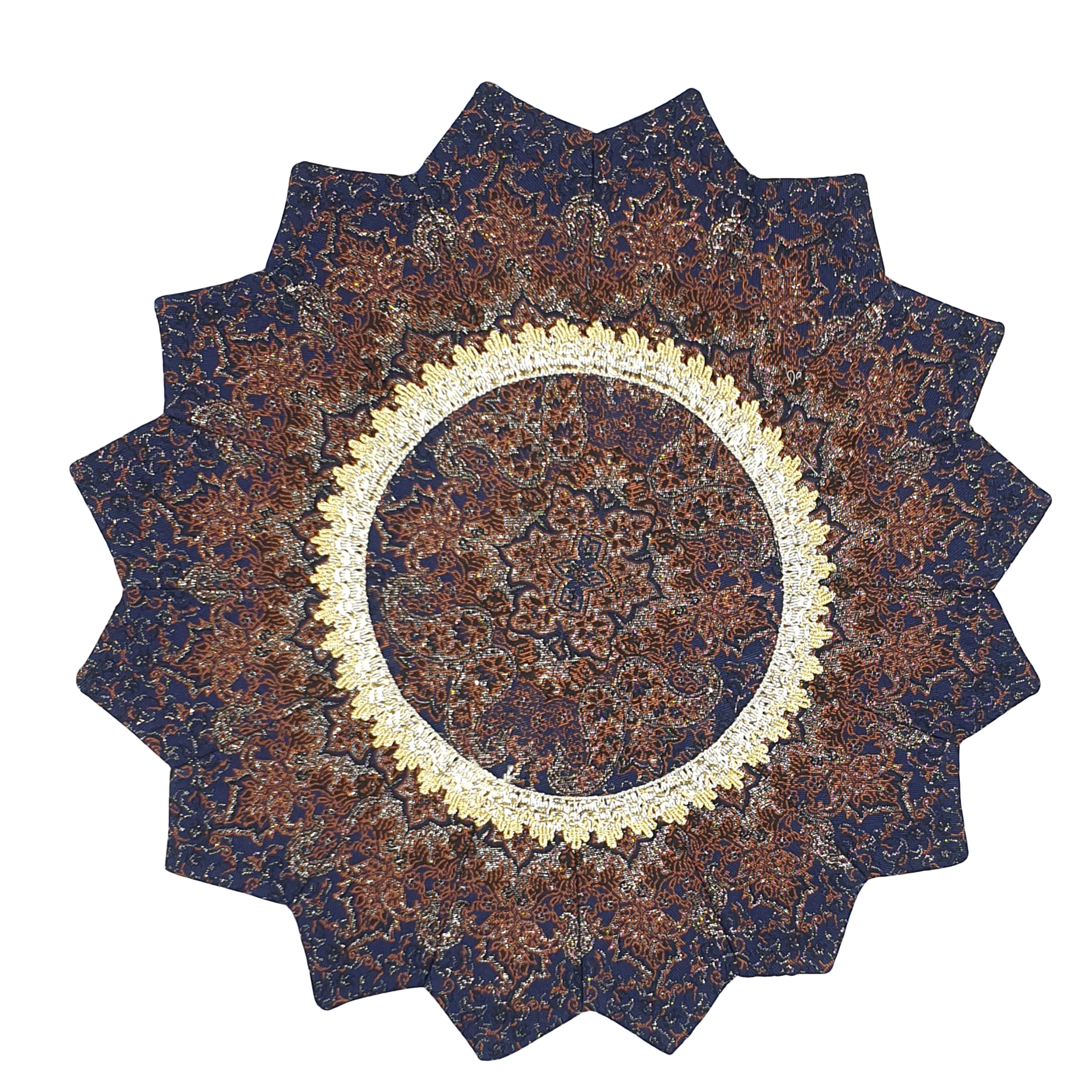 رومیزی ترمه مدل ترنج کد SDM45