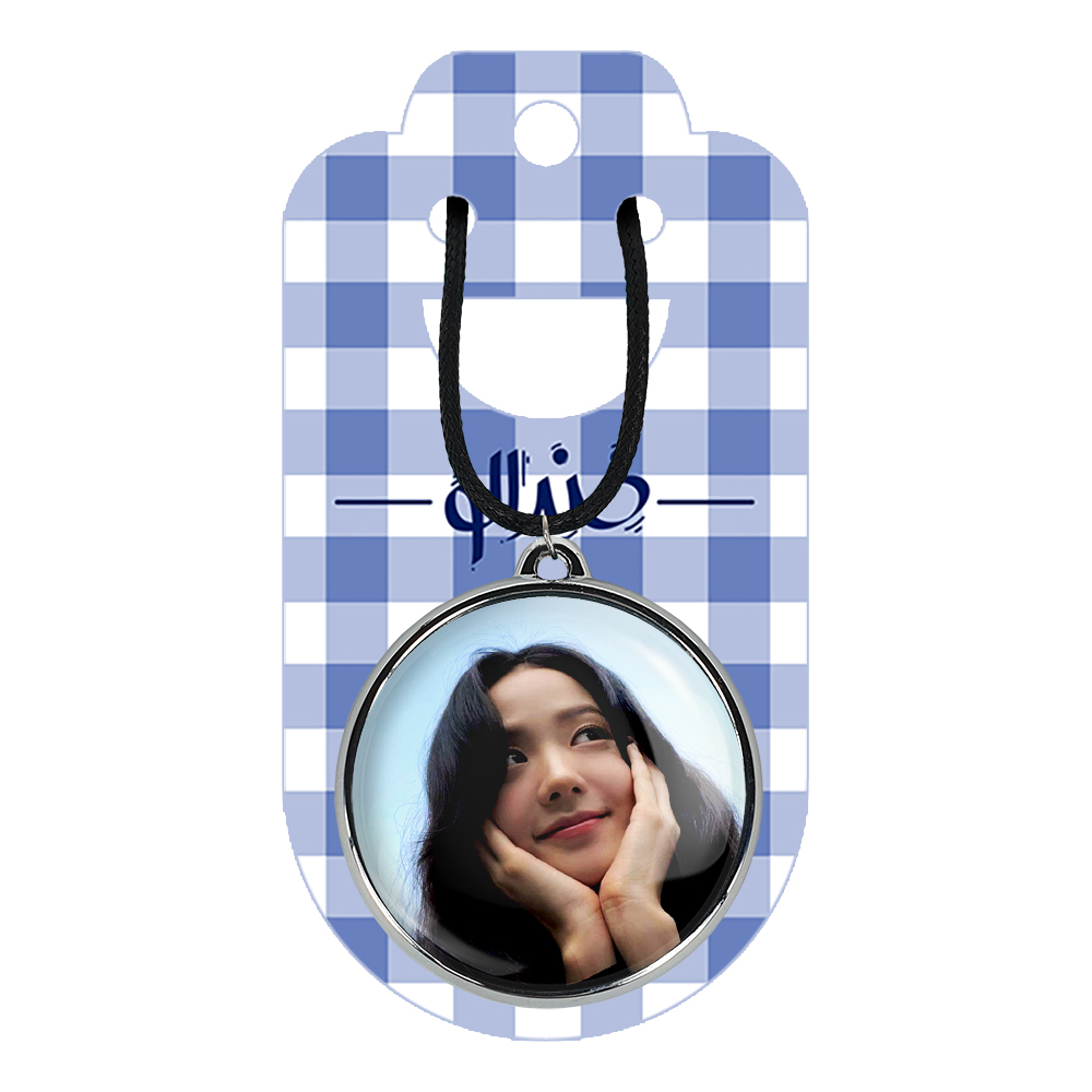 گردنبند خندالو مدل جیسو بلک پینک کد 1420214201