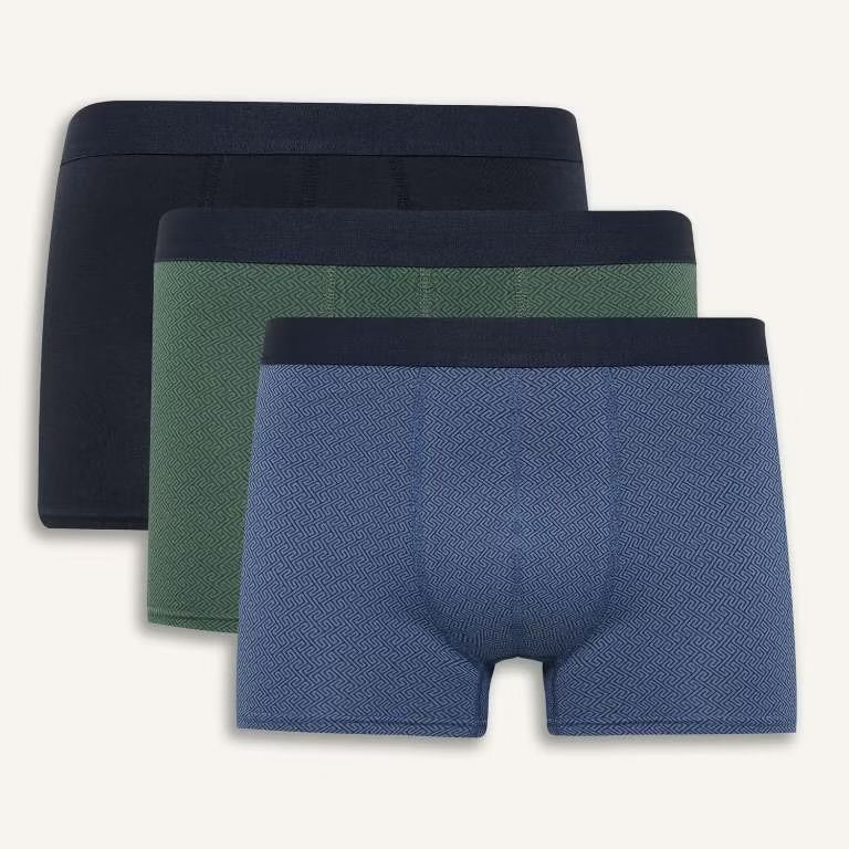 شورت پادار مردانه دفکتو مدل آنتی باکتریال بسته 3 عددی -  - 8