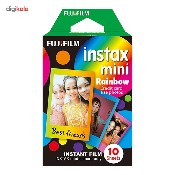 فیلم مخصوص دوربین فوجی اینستکس مینی مدل Rainbow