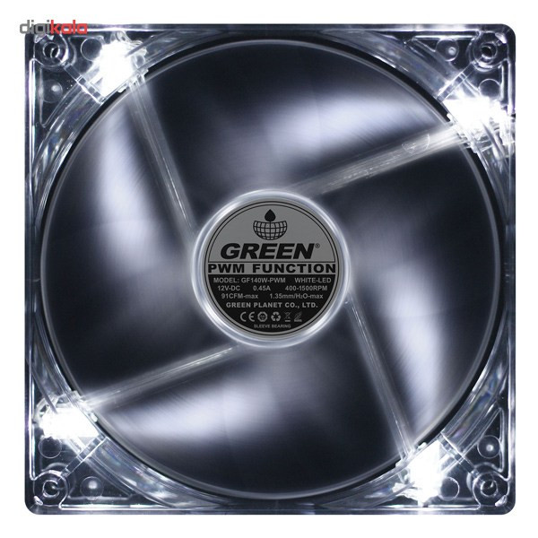 فن کیس گرین مدل GF140W-PWM