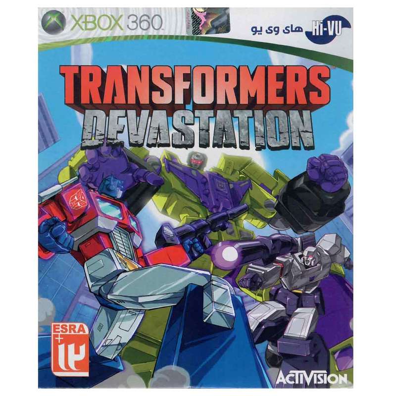 بازی Transformers Devastation مخصوص ایکس باکس 360 بازی Transformers Devastation مخصوص ایکس باکس 360