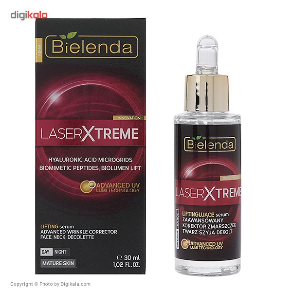 سرم لیفتینگ روز و شب بی یلندا مدل Laser Xtreme حجم 30 میلی لیتر