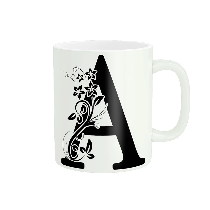 ماگ پاد آفرین طرح حرف A کد 452