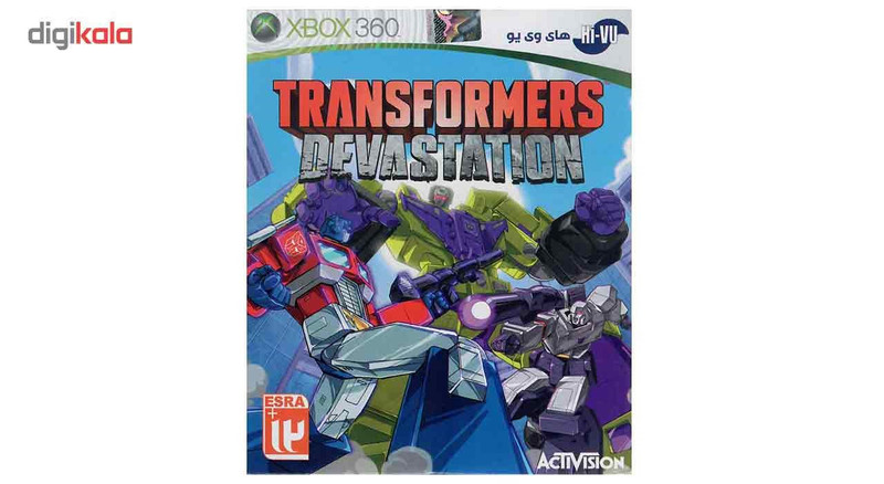 بازی Transformers Devastation مخصوص ایکس باکس 360 بازی Transformers Devastation مخصوص ایکس باکس 360