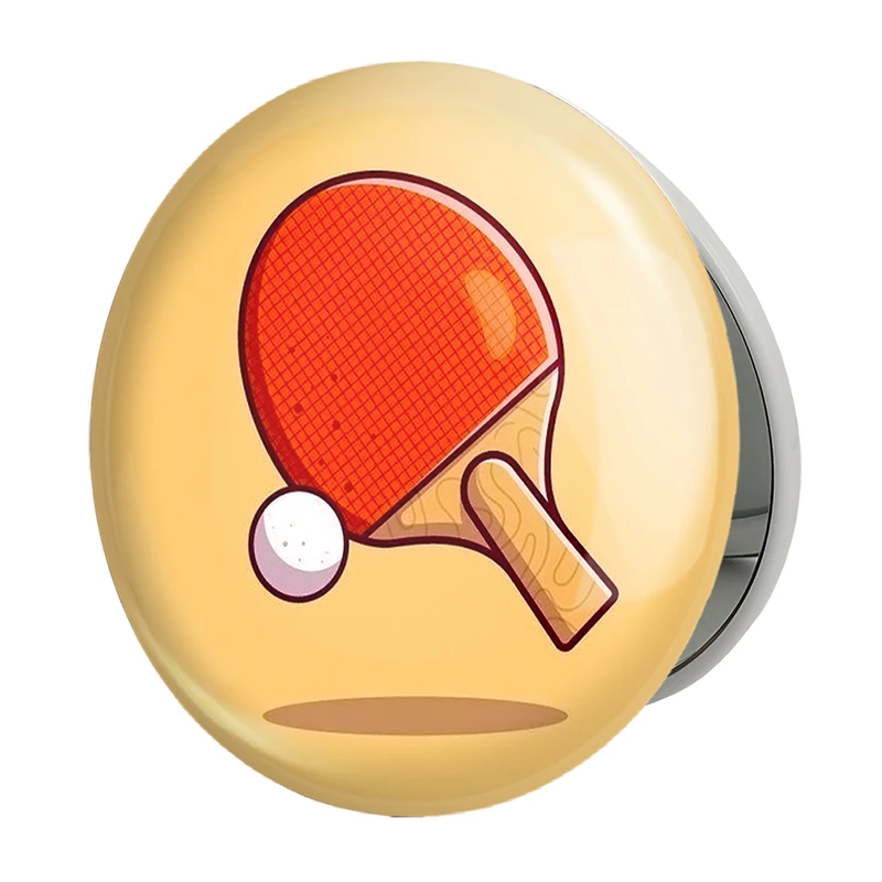 آینه جیبی خندالو طرح پینگ پنگ مدل تاشو کد 10025 