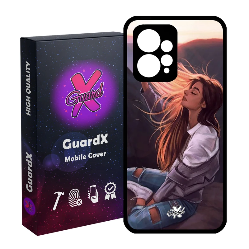 کاور گارد ایکس طرح Vikings مدل Glass10352 مناسب برای گوشی موبایل شیائومی Redmi Note 12 4G